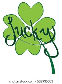 Lucky Four Leaf Clover