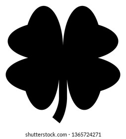 Lucky Four Leaf Clover Icon