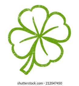 Lucky Four Leaf Irish Clover for St. Patrick's Day