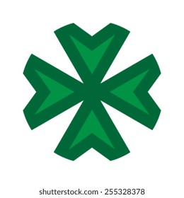 Lucky Four Leaf Irish Clover for St. Patrick's Day
