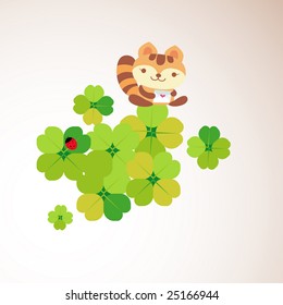 lucky four leaf and squarer