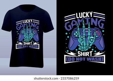 Lucky gaming Gaming tshirt design