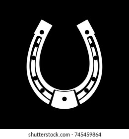 lucky - horseshoe design