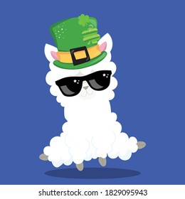 lucky llama design vector illustration