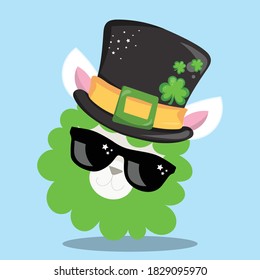 lucky llama design vector illustration