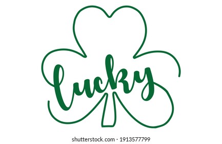  Lucky Lover - St Patricks Vector and Clip Art
