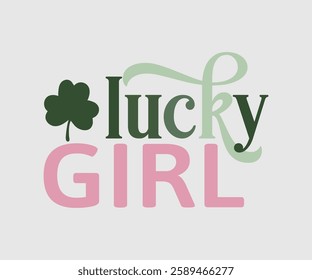 Lucky Nurse, Teacher, Nana, Mimi, Mama, Grandma, Grandpa, Girl, T shirt, Happy St Patrick Day Design, Patrick's Day Saying, Shamrock Eps, Pinches Eps, Irish Eps, Funny St Patrick's, Instant Download