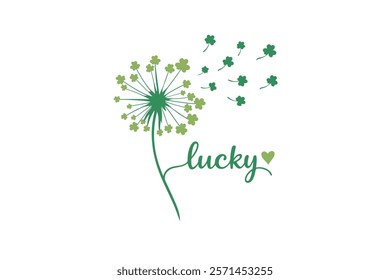 Lucky St. Patrick’s Day T Shirt Design