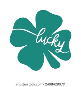 Lucky symbol. Vector illustration art.