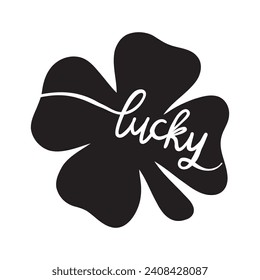 Lucky symbol. Vector illustration art.