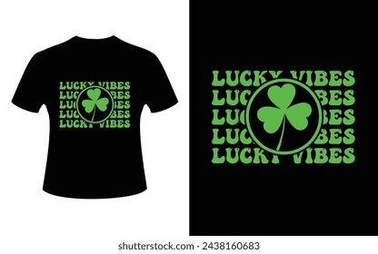  Lucky vibes day, happy, holiday, holiday - event, horizontal, st. patrick's day, green, march, patrick, luck, celebration, vector, typography, party, design, element, decoration, sticker