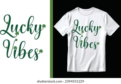 Diseño de camisetas de vibraciones suaves, diseño de camisetas de san patrick.