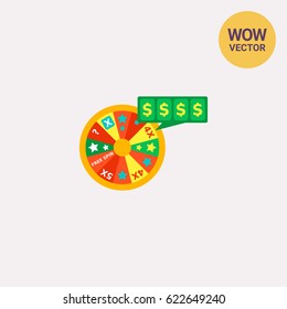 Lucky wheel icon