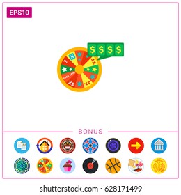 Lucky wheel icon