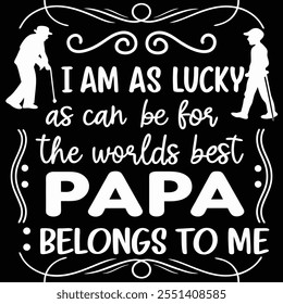 lucky the worlds best papa