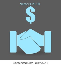lucrative contracts vector illustration