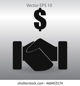 lucrative contracts vector illustration