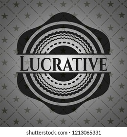 Lucrative realistic dark emblem