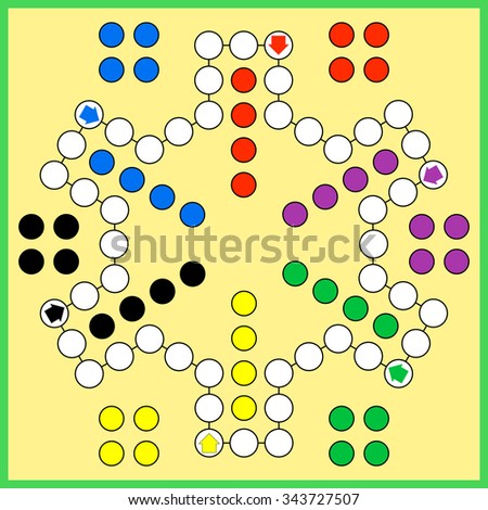 Ludo board game
