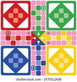 Ludo is board game played between friends and family.