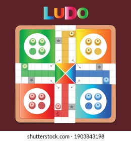 Ludo is a board game played with family friends and kids