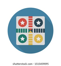 ludo glyph flat vector icon