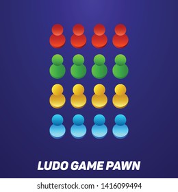 Ludo Pawn For Mobile Or Web Game 