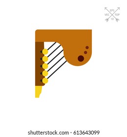 Ludofono musical instrument icon