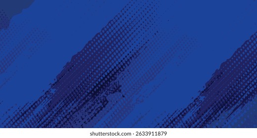 Patrón de color azul gradiente grunge textura puntos deporte abstracto