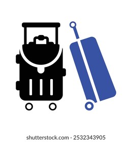 Gepäcksacksymbol, Vektorgrafiken