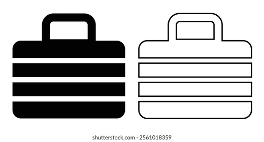  Luggage baggage icon. luggage icon for travel concept. vector illustration on white background eps 10.