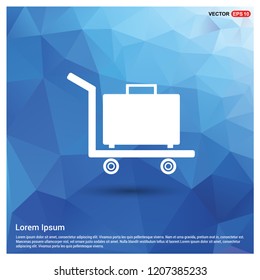 Luggage bags Icon - vector icon
