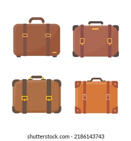 luggage for boarding a plane to travel on vacation
