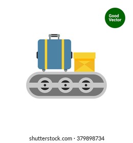 Luggage carousel icon