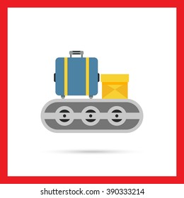 Luggage carousel icon