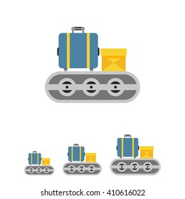 Luggage carousel icon