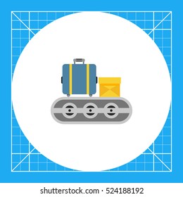 Luggage carousel icon