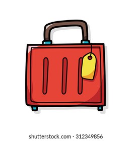 Luggage doodle