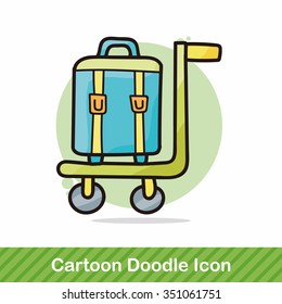 Luggage doodle