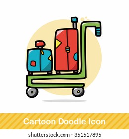 Luggage doodle