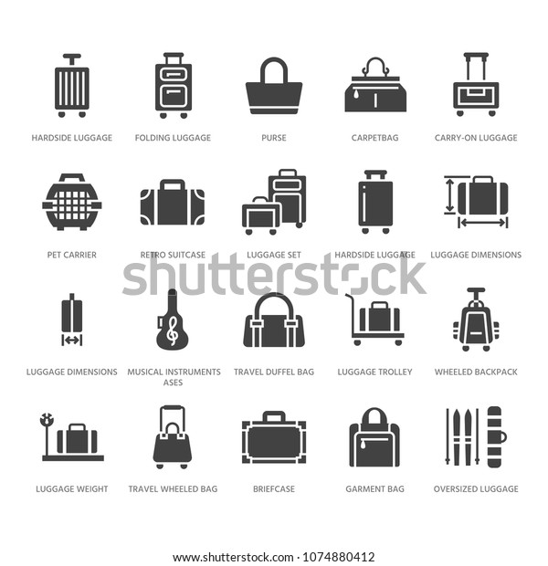 hard case luggage sizes