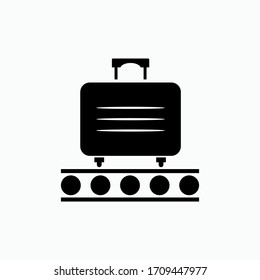 Gepäcksymbol. Gepäcksymbol - Vektorillustration.