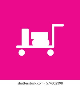luggage icon illustration isolated vector sign symbol