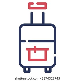Luggage Icon Illustration, for uiux, web, app, infographic, etc
