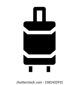 luggage icon isolated sign symbol vector illustration - high quality black style vector icons
