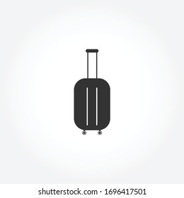 Luggage icon. isolated vector element