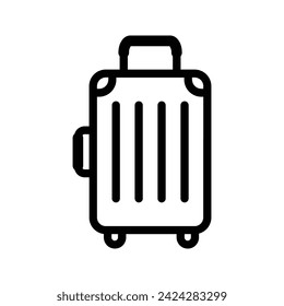 Luggage icon. sign for mobile concept and web design. vector illustration