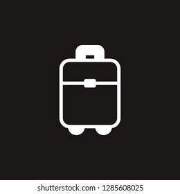luggage icon. luggage vector design. sign design