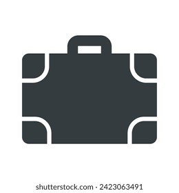 Luggage icon vector design template