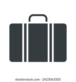 Luggage icon vector design template